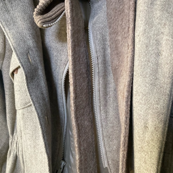1980s pure wool vintage size 9 made in USA full length coat - Picture 8 of 16